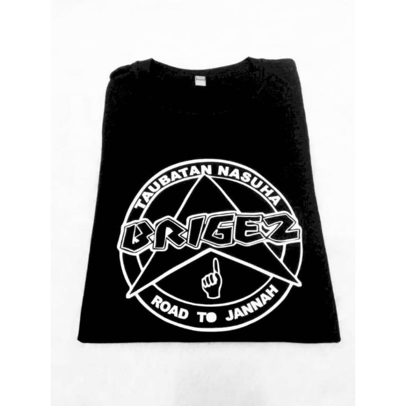 BAJU KAOS BRIGEZ TAUBATAN NASUHA ROAD TO JANNAH #BRIGEZ