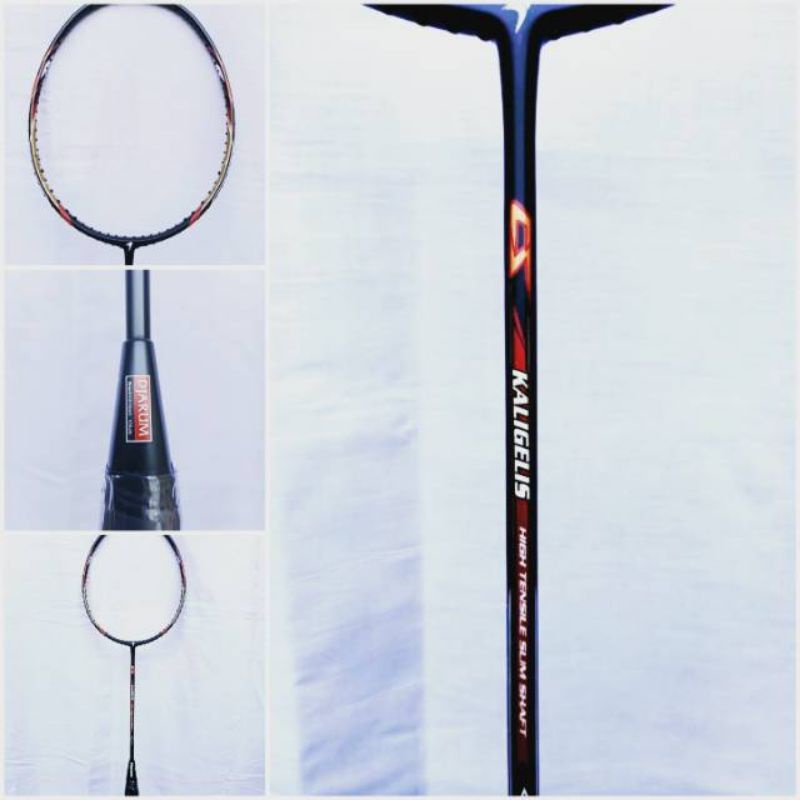 Raket Badminton Flypower Kaligelis Original Free Tas