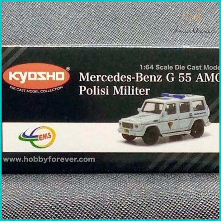 Ac - Kyosho Mercedes-Benz G55 Amg Polisi Militer (1:64)