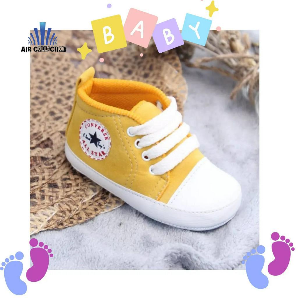 Air Collection - Sepatu Baby Bayi Prewalker 0 12 Bulan Anak Laki Perempuan Sneakers Belajar Jalan