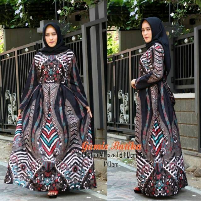 GROIR BATIK NEW GAMIS BATIKA