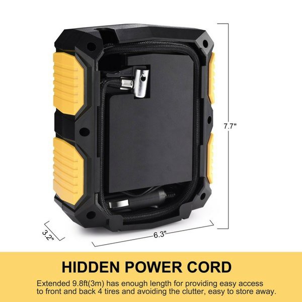 TERMURAH -  Pompa Angin Ban Motor - Pompa Angin Ban Mobil - Inflator Pompa Motor Elektrik Serba Guna