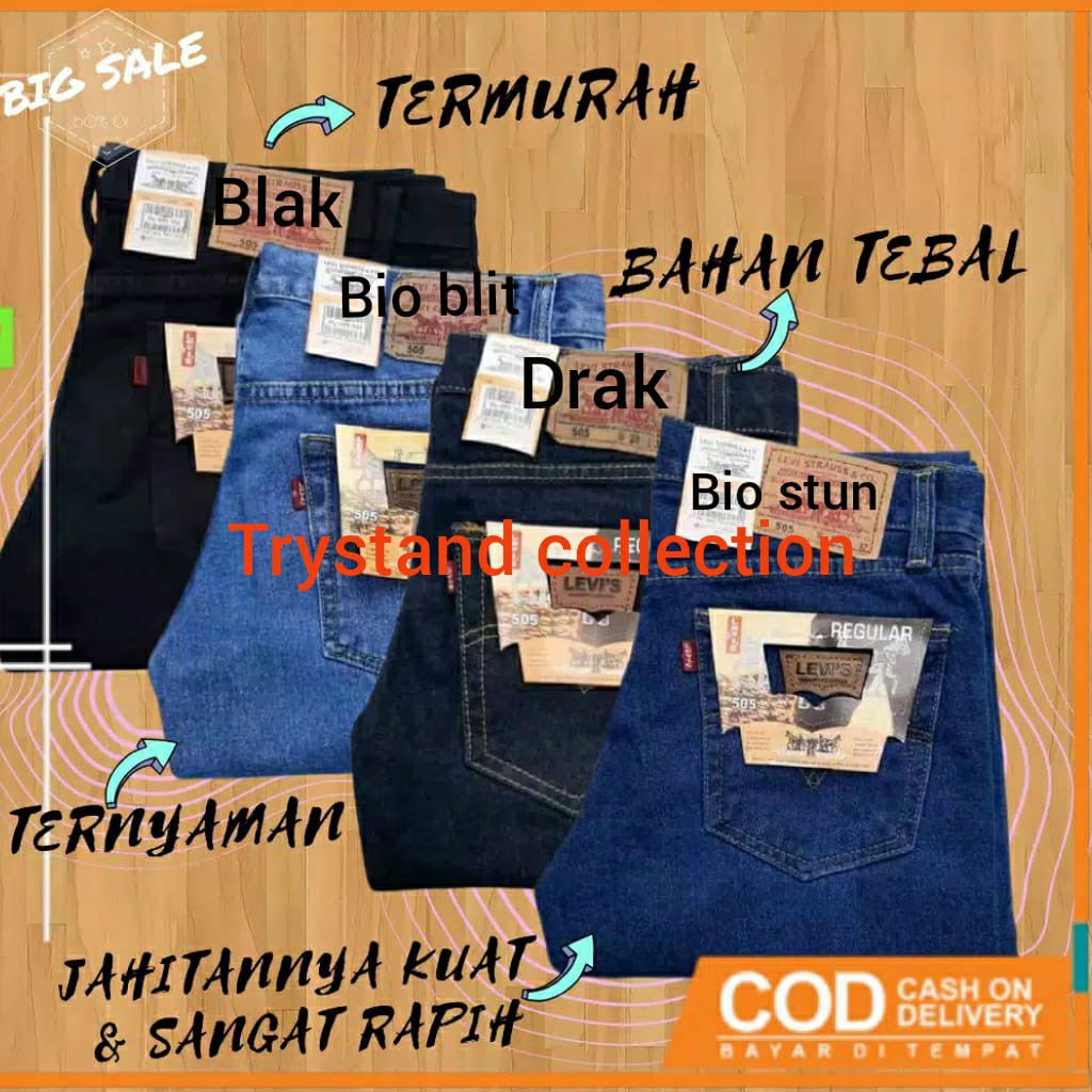 CELANA JEANS REGULER/STANDAR