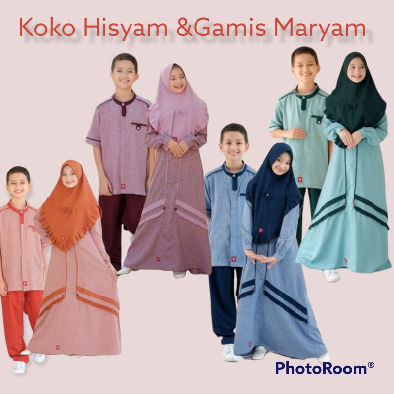 Koko Hisyam dan Gamis Maryam ori Anv