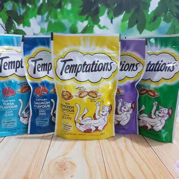 temptations snack kucing