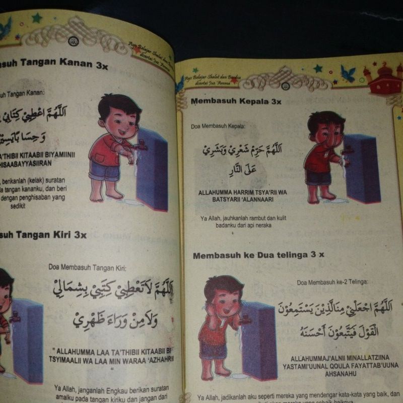 buku ayo belajar shalat dan berdoa disertai juz'amma 15x24cm