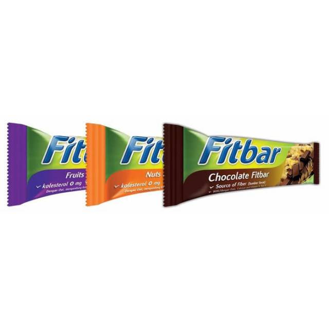 Fitbar tiramisu coklat fruits nut 24 gram