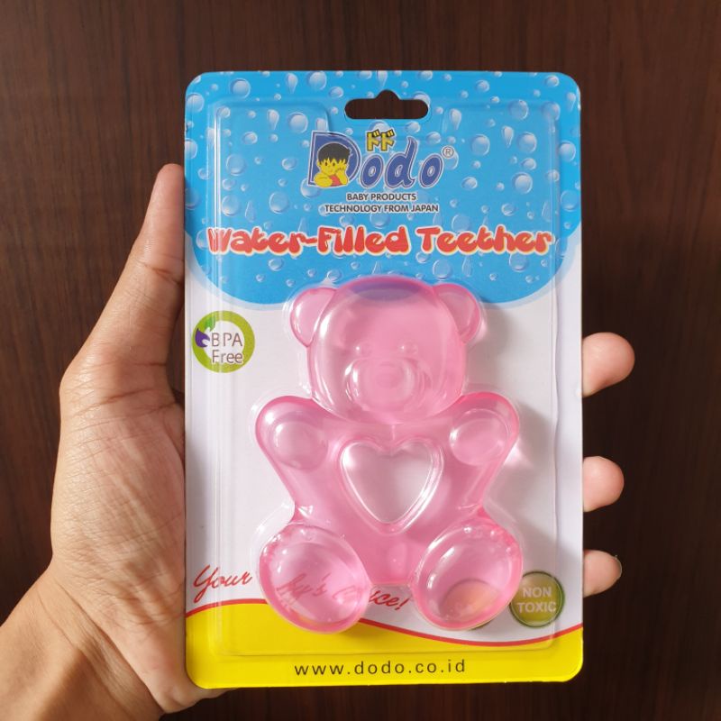 Dodo Water Filled Teether Bayi BPA Free Non Toxic / Gigitan Bayi Teether Air Dodo