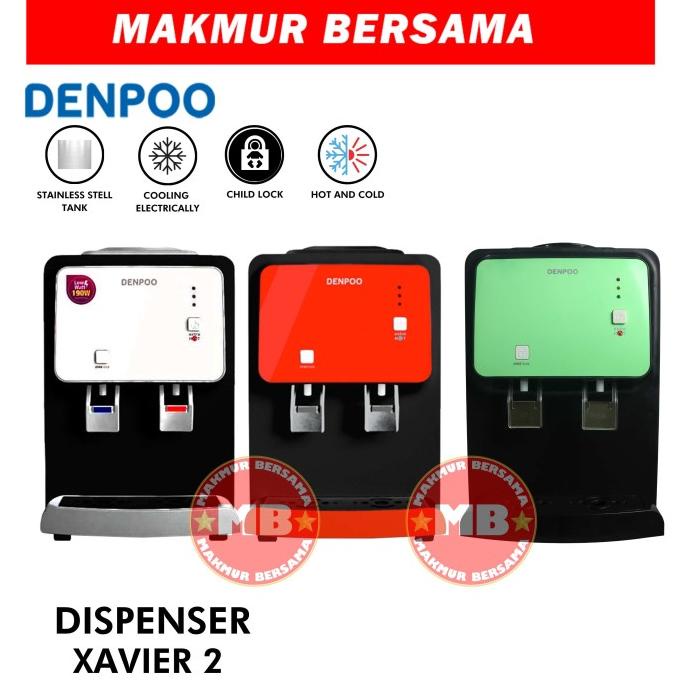 DENPOO DISPENSER XAVIER 2 LOW WATT 190 WATT