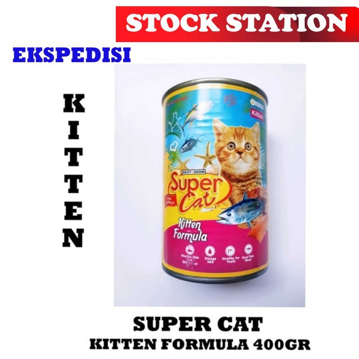 SUPER CAT Kitten Formula Ocean Fish 400gr