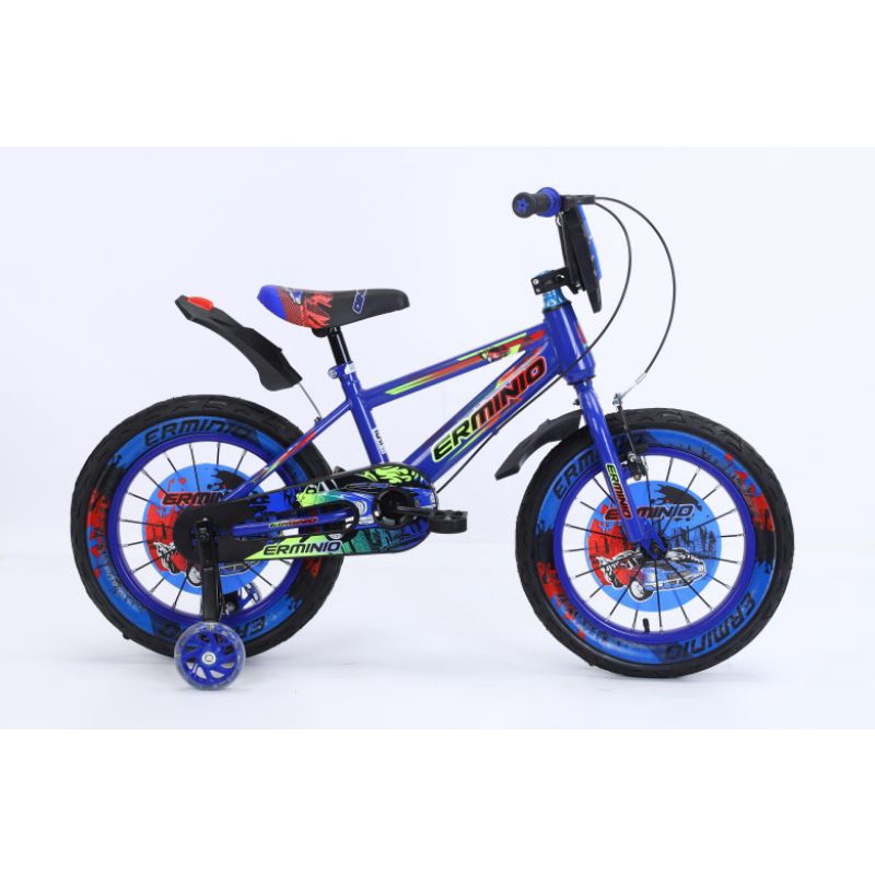 Sepeda Bmx 12 inch Ban Besar 3.0  anak 2 sd 4 tahun Tameng dengan Musik