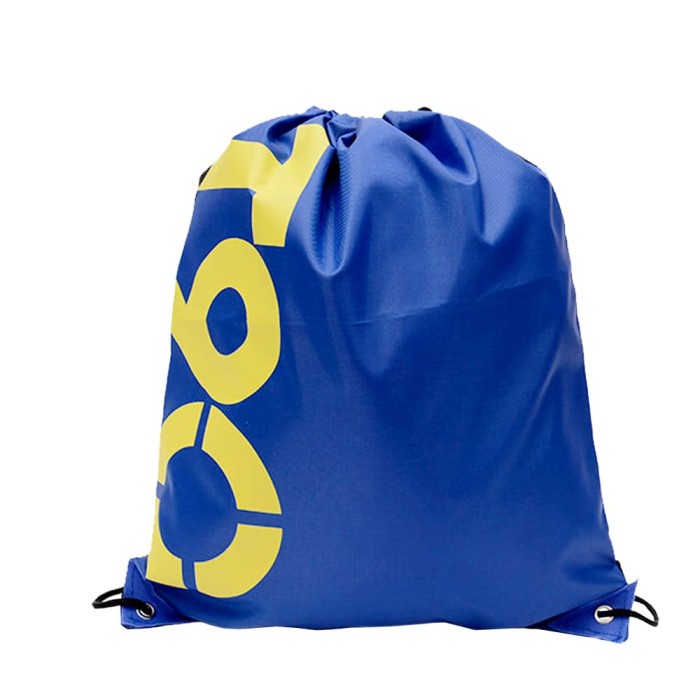 Tas Traveling Serut Pantai Renang Sport Gym Tahan Air Biru Logo T90 Tas Olahraga Pria Terbaru Trendy