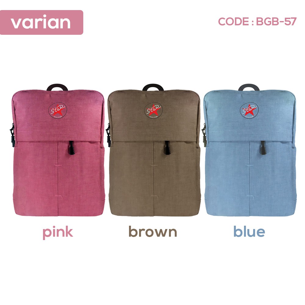 Tas Ransel Laptop - Tas Laptop Star - Korean Style BGB-57