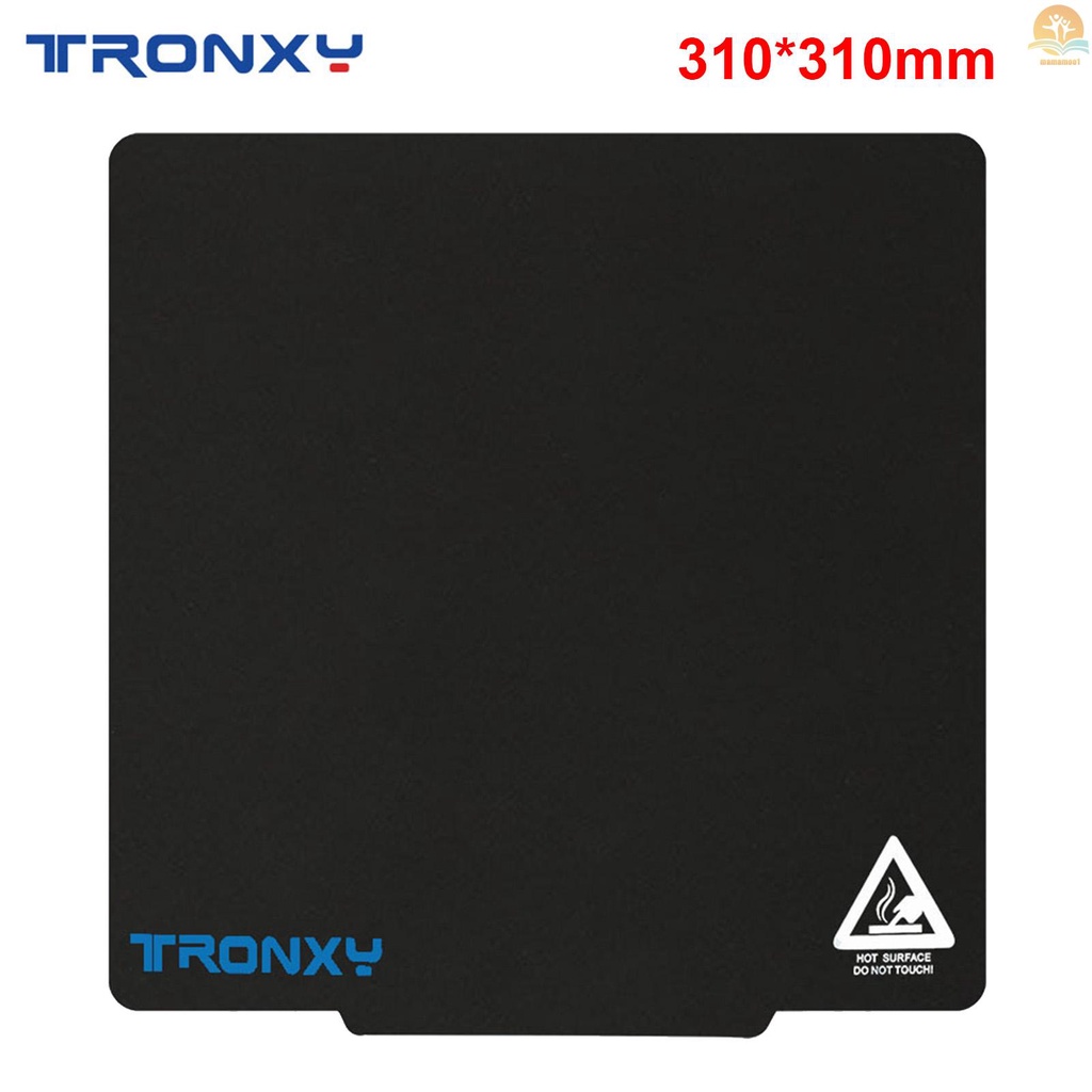 Tronxy Magnetic Build Surface Plate Sticker Pad Ultra-Flexible Removable 310x310mm Compatible with 310mm 3D Printer Hotbed Heated Bed