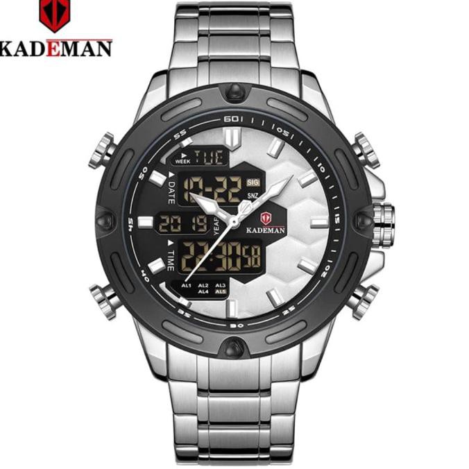 Jam Tangan Pria Kademan K9070G Rantai Laurusmart