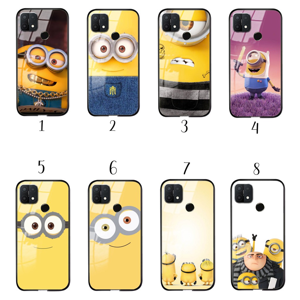 Softcase Glass for OPPO A15 - [SC178] - Case oppo A15 - Softcase oppo A15 - Case kaca oppo A15