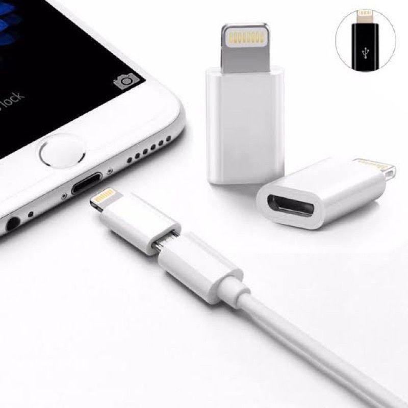 Connector Adapter Converter charger micro USB to Iphone