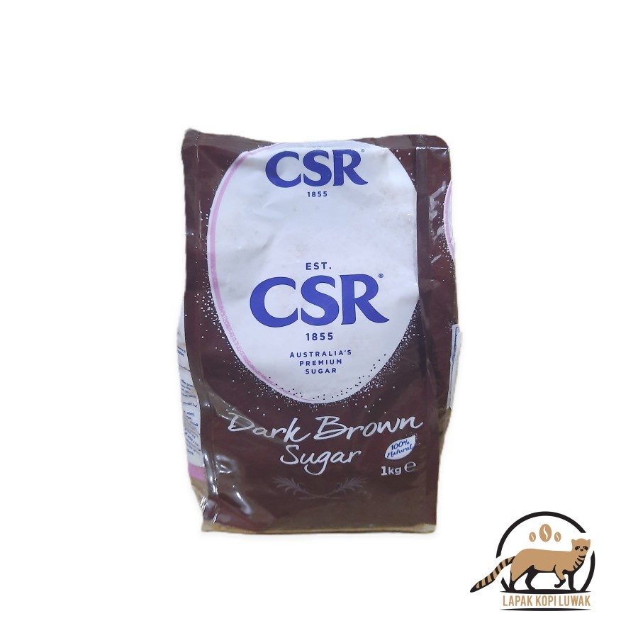 

Dark Brown Sugar CSR Australia's premium sugar 1 kg