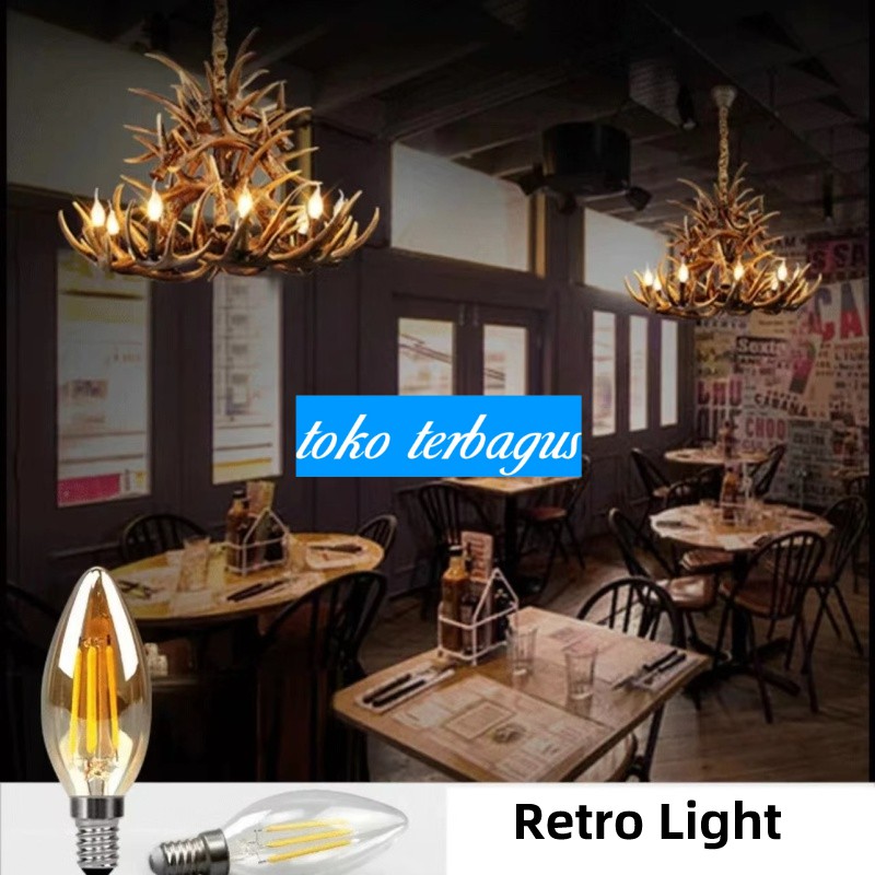 Lampu hias led candle fitting e14 2 WATT 4 WATT C35 lampu hias lilin