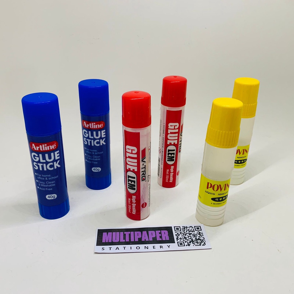 

Lem Glue Stick Besar Berbagai Merk