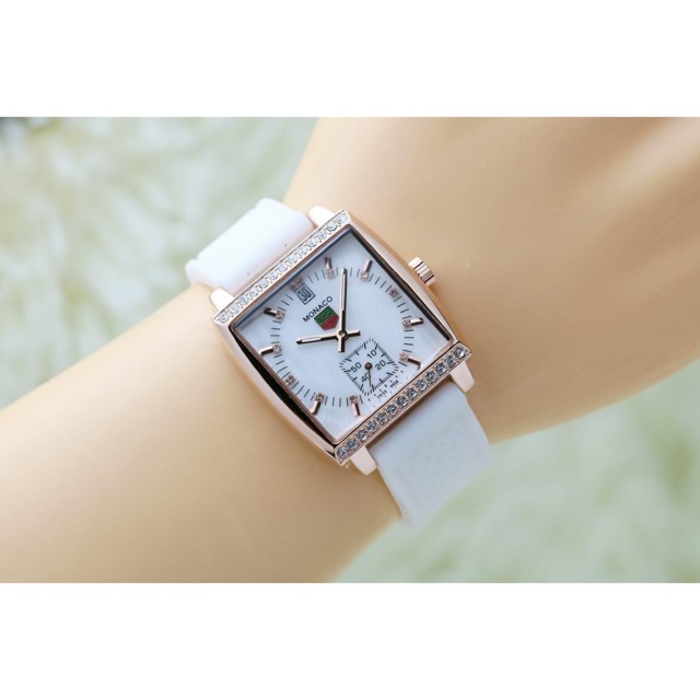 Jam tangan wanita Monaco detik bawah aktif