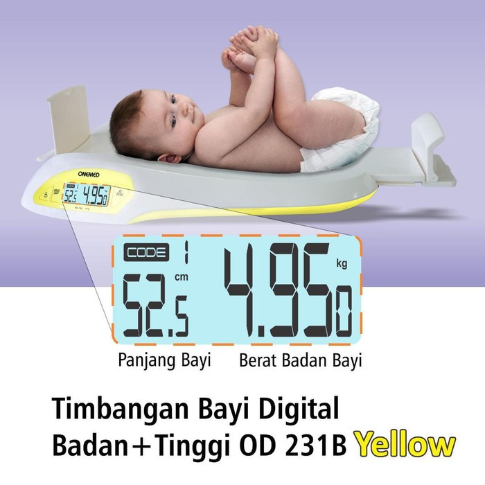 Timbangan Bayi Digital OD231-B OneMed OJB