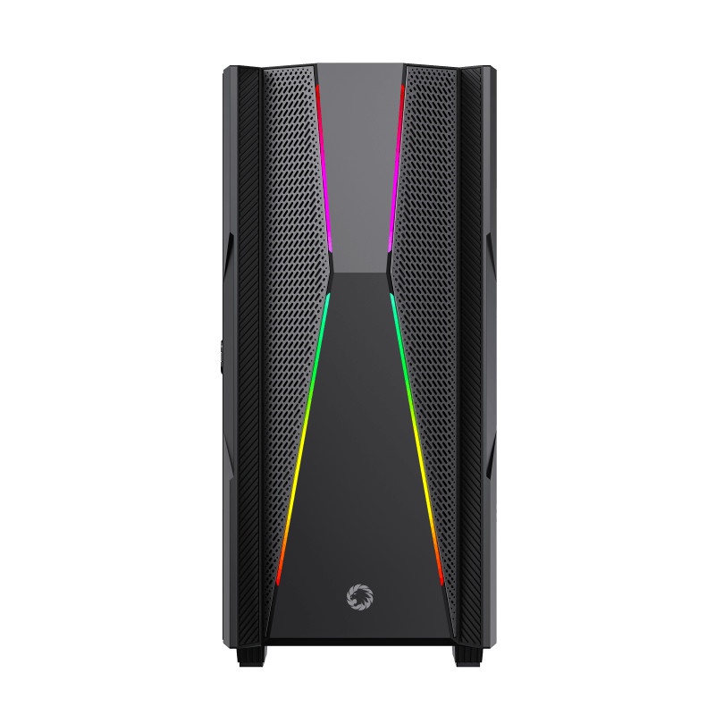 Casing Komputer Gamemax Typhoon COC Free 1 Fan RGB ATX Gaming Case