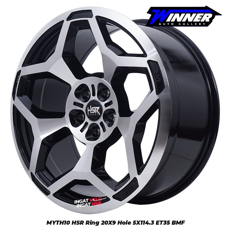 PROMO VELG RACING HSR RING 20 FOR CAR XPANDER RUSH TERIOS VITARA DLL