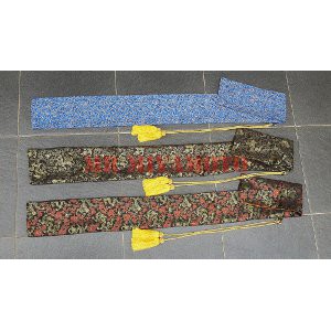 Tas Sarung Kain Sutra Pedang Katana SAMURAI Motif Corak Rajut Batik Terbaik