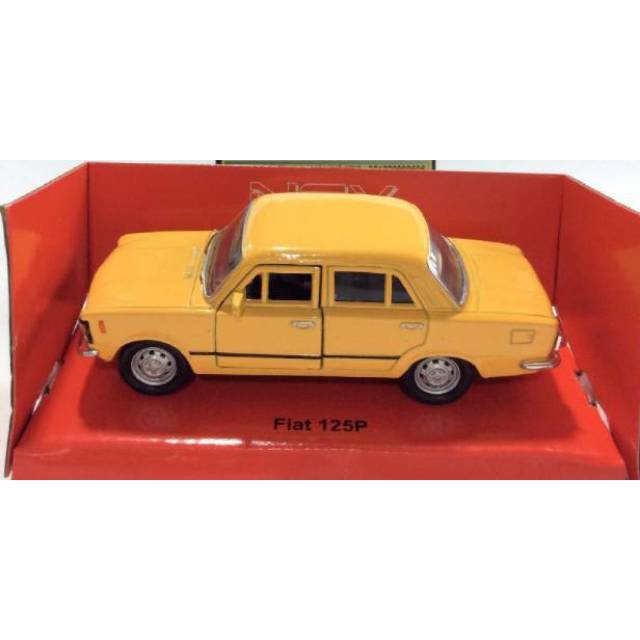 Diecast Welly Nex 1/36 Fiat 125P Kuning