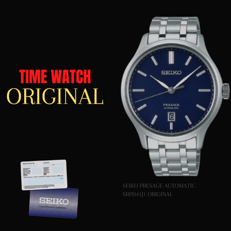 Jam Tangan Pria Seiko Presage Automatic SRPD41J1 Original