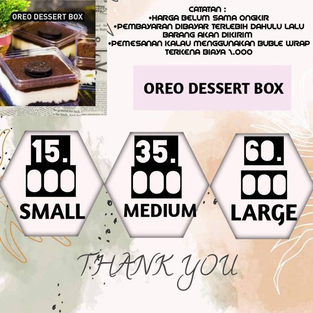 

Oreo dessert box