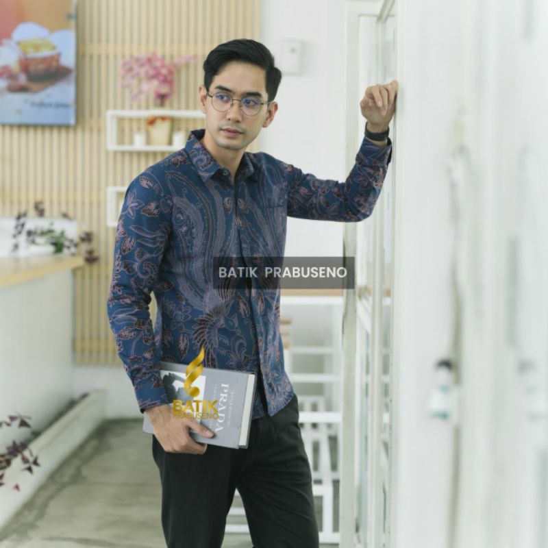 Jual TUMENGGUNG Batik Pria Kemeja Lengan Panjang Slimfit Original Ori