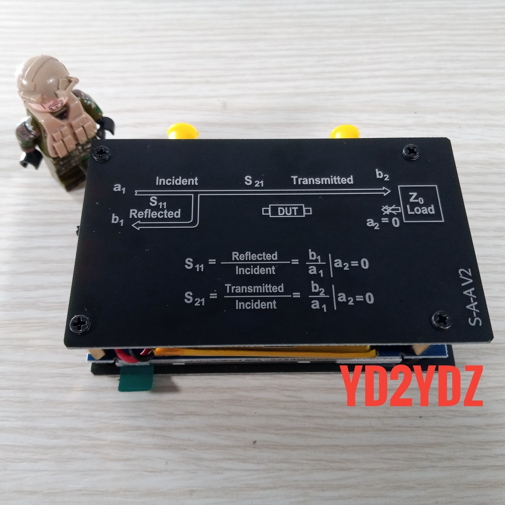 nanovna saa2 v2 3g antenna analyzer saa-2 hf vhf uhf gsm lte gps wifi saa-v2 s-a-a 3ghz 50khz-3ghz vna vector network analyzer