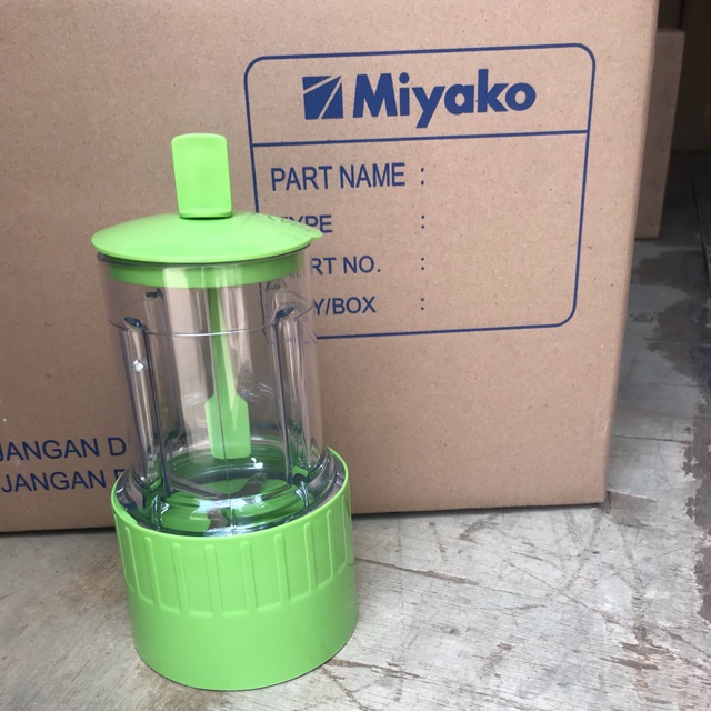 Miyako Wet Mill Chopper bumbu basah dan kering bagian bawah plastik 101/102/501 pf ap promo (WARNA RANDOM