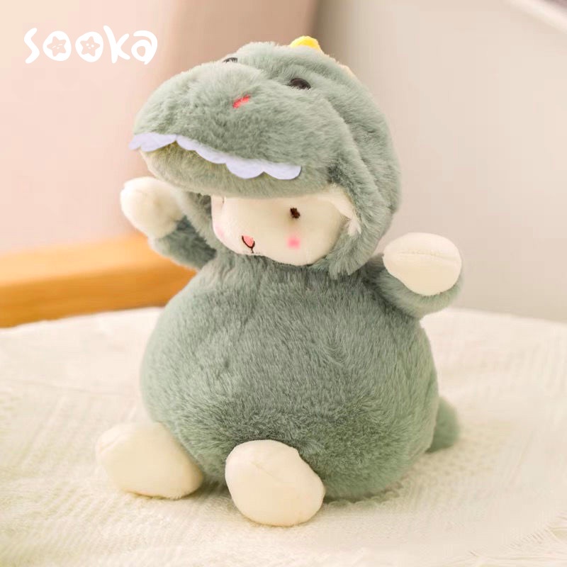 SOOKA Soft Plush Toy Doll-Boneka Anak Domba Sheep Bahan PP Cotton Hadiah untuk Anak Perempuan 20 CM SK-GDG1031