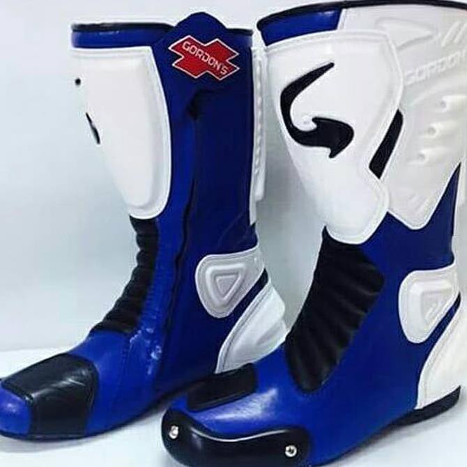 ✨Terbaik 】✌ sepatu boots wanita sepatu road race touring gordon's biru putih BURUAN>ORDER