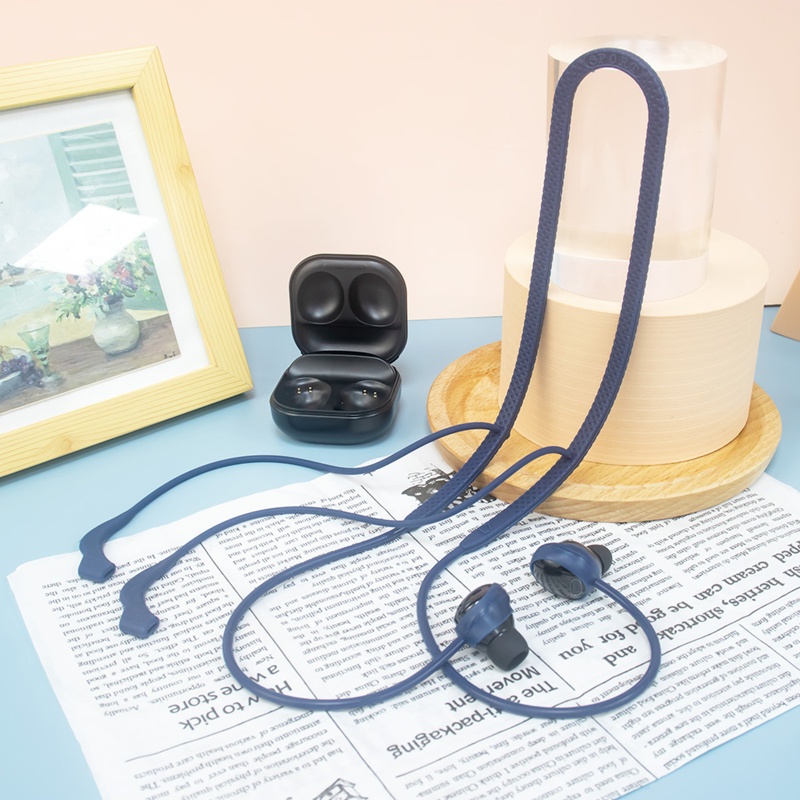 Kok Lanyard Leher Gantung Lembut Tali Anti Hilang Untuk SamsungGalaxy Buds Pro Waterproof