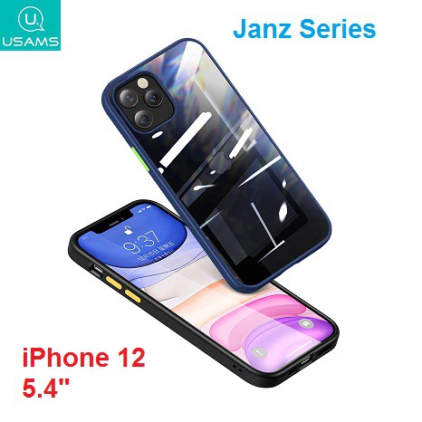 USAMS Hard Case + Soft Bumper Janz Series Cover Apple iPhone 12 mini