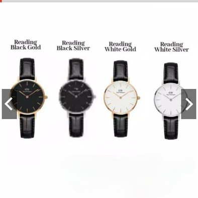 [BW] ✅COD JAM TANGAN MAHASISWA DW KULIT KUALITAS PREMIUM FREE BOX DAN PAPERBAGS DIAMETER 3.2CM|| JAM TANGAN FASHION WANITA