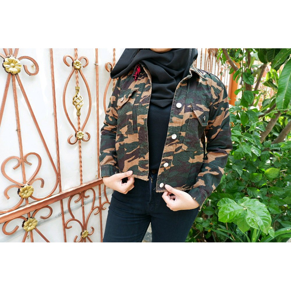 TERLARIS JAKET ARMY CEWEK & JAKET ARMY LORENG & JAKET ARMY STANDART & JAKET MOTIF ARMY & JAKET ARMY