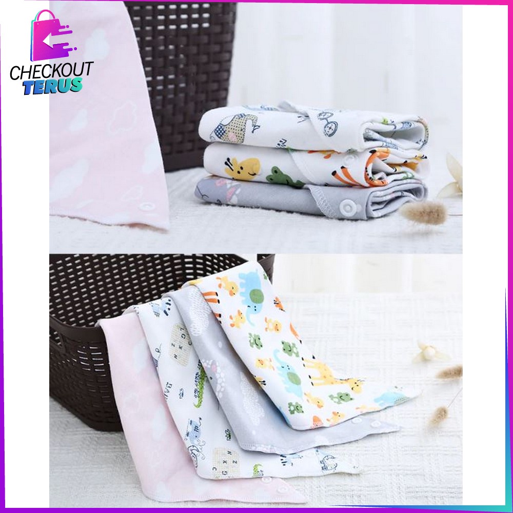 CT P34 Celemek Makan Bayi Celemek Lucu Sleber Segitiga Baby Bibs Slabber Bayi Celemek Sleber Air Liur Murah Bayi Celemek Lucu Bayi