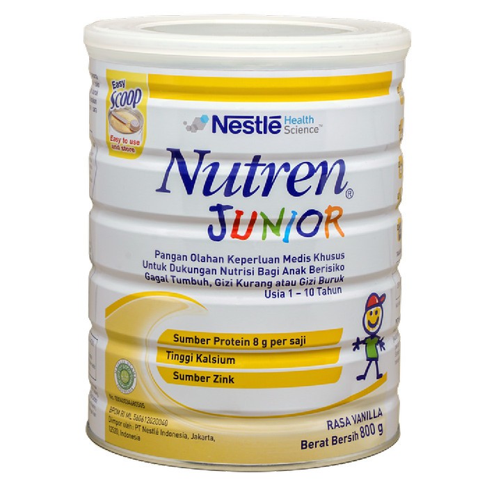 

Nutren Junior 1-10Th 800gr VANILLA