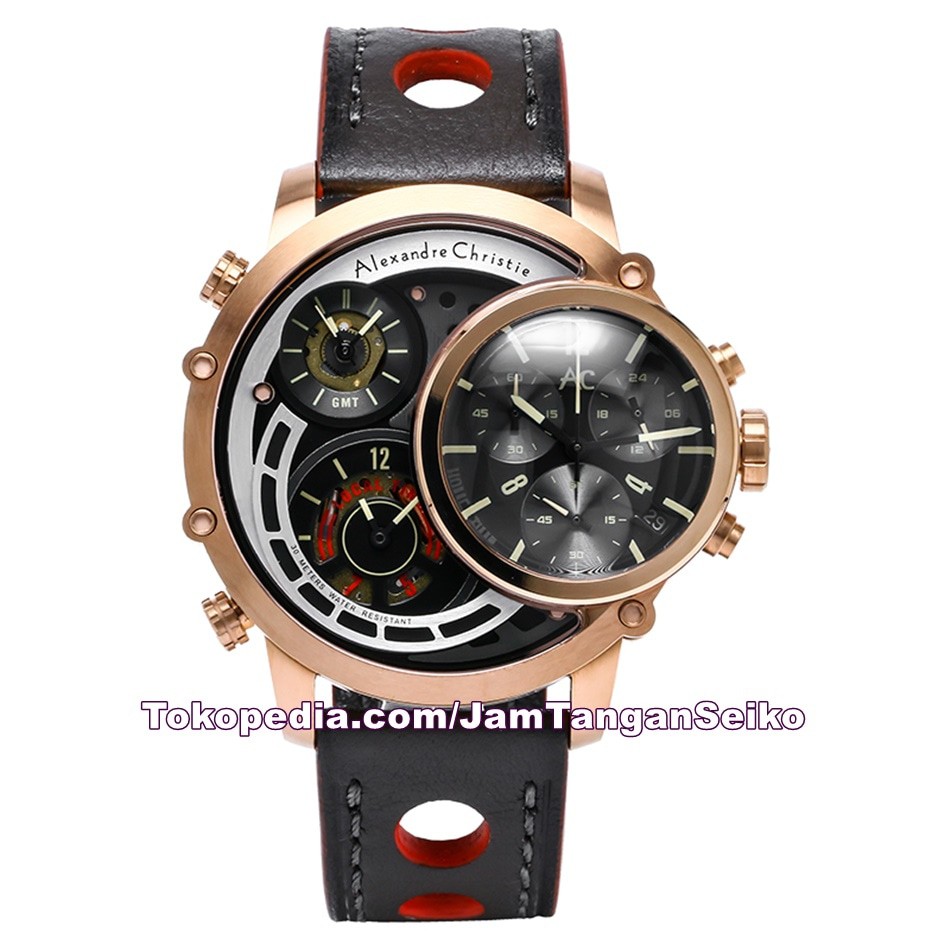 Jam Tangan Pria Alexandre Christie AC 9221 MT LRGBA Chronograph Kulir