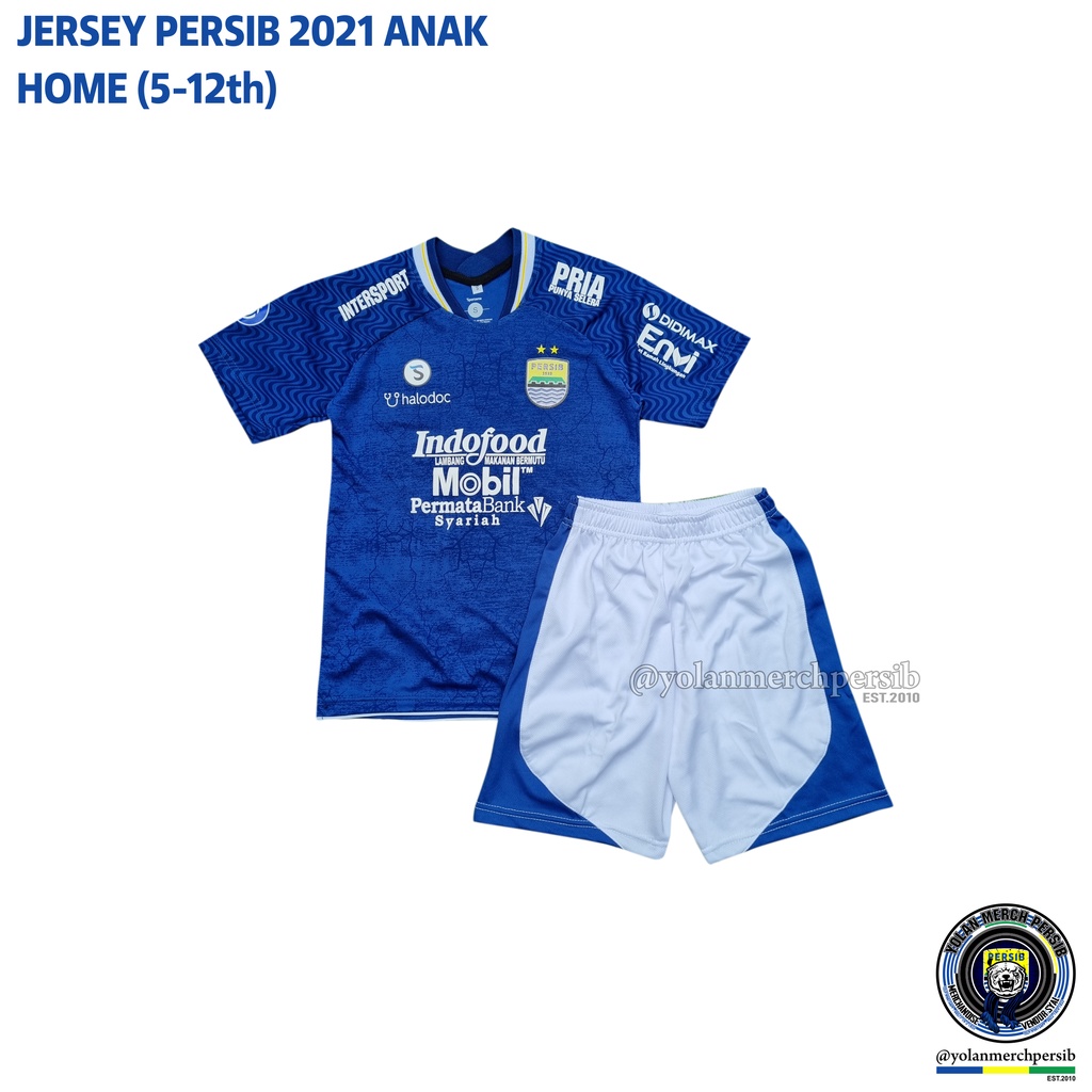 Jersey Persib 2020/2021 Anak Home