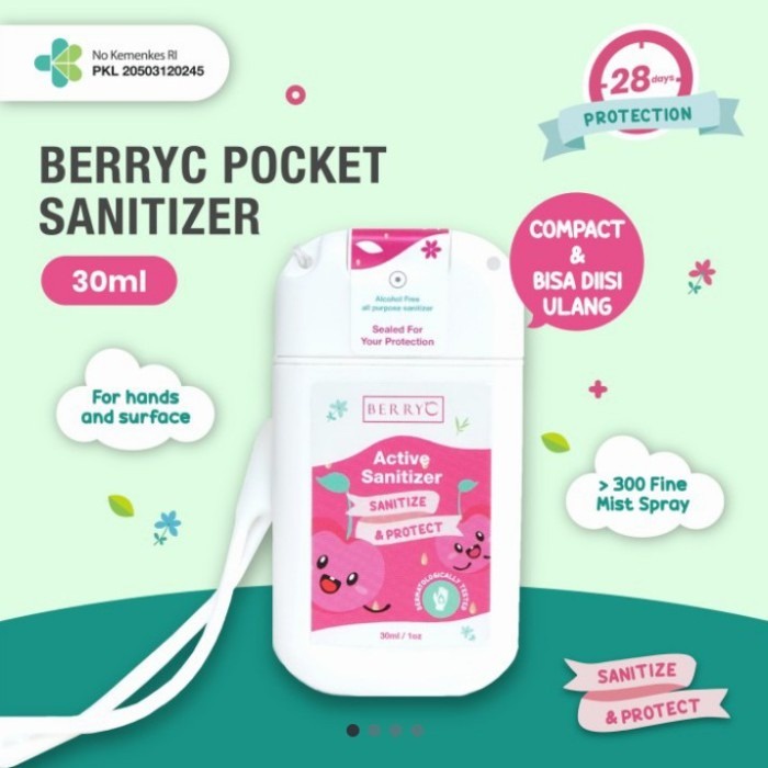 Berry C - Pocket Sanitizer 30ml