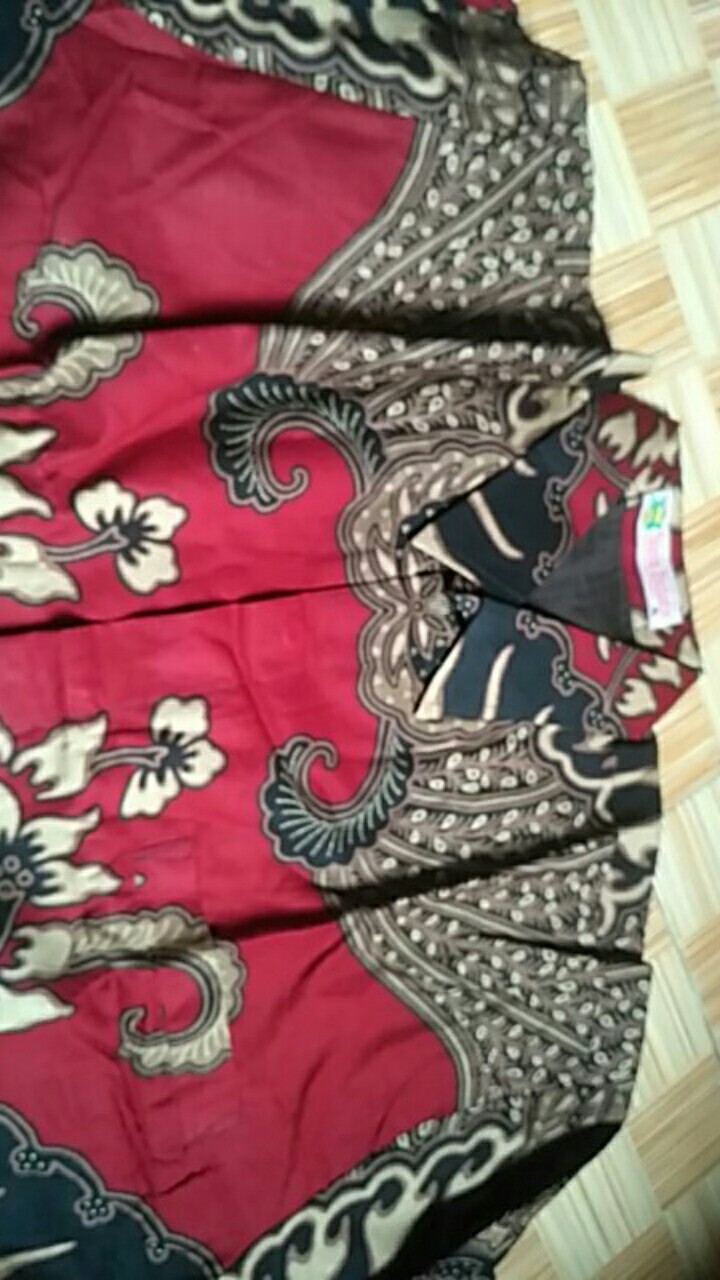 Kemeja Batik Prabu Bahan Katun Baturaden Reguler Fit B375