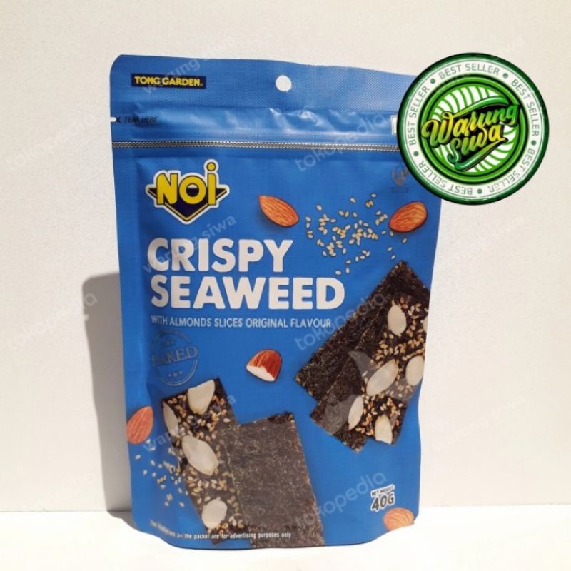 

tong garden noi crispy seaweed with almonds slice 40gr