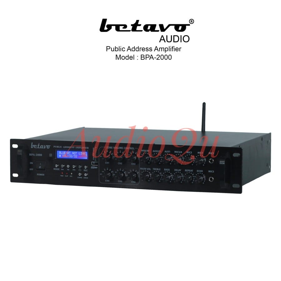 AMPLIFIER PUBLIC ADRESS BETAVO BPA 2000 ORIGINAL BETAVO BPA2000