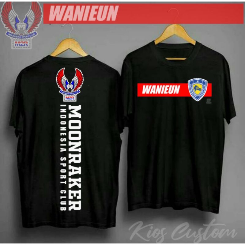 KAOS MOONRAKER INDONESIA WANIEUN TERBARU SIMPEL KEREN BAHAN ADEM KEKINIAN